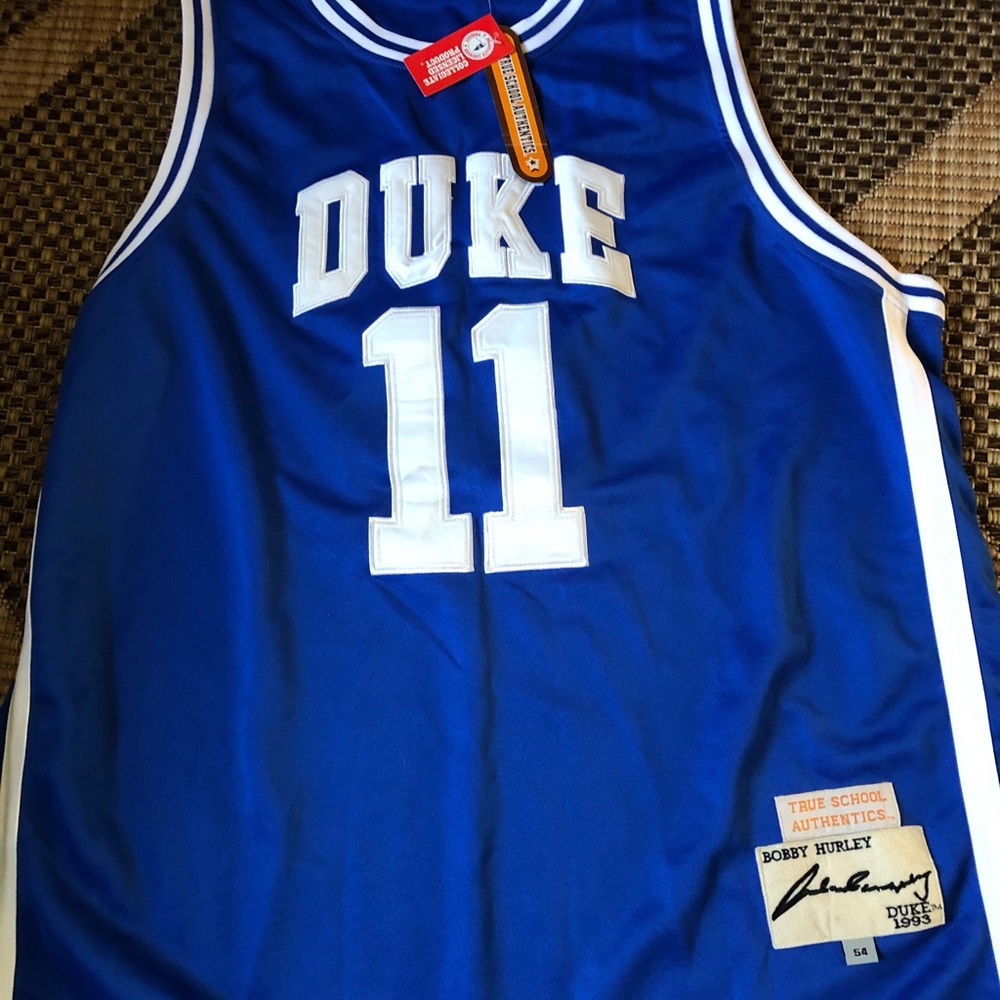 🆕 DUKE JERSEY - Bobby Hurley - #11 - Size 54